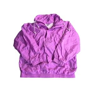Vintage Rodeo Windbreaker Jacket Women 38 Magenta Pink Anorak